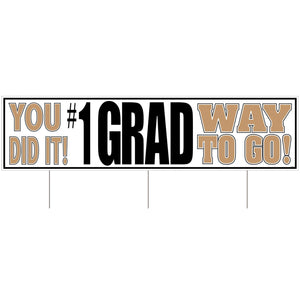 Plastic Yard Signs(Multiple Themed Designs Available)