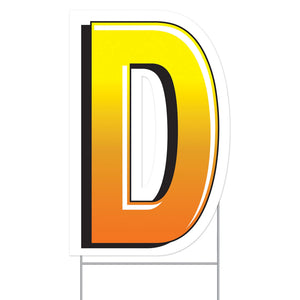 Plastic Yard Signs(Multiple Themed Designs Available)