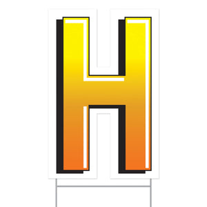 Plastic Yard Signs(Multiple Themed Designs Available)
