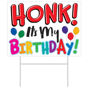 Plastic Yard Signs(Multiple Themed Designs Available)