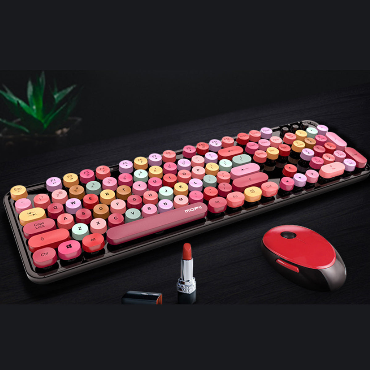 Spring Multi Wireless Keyboard & Mouse Set — view 1