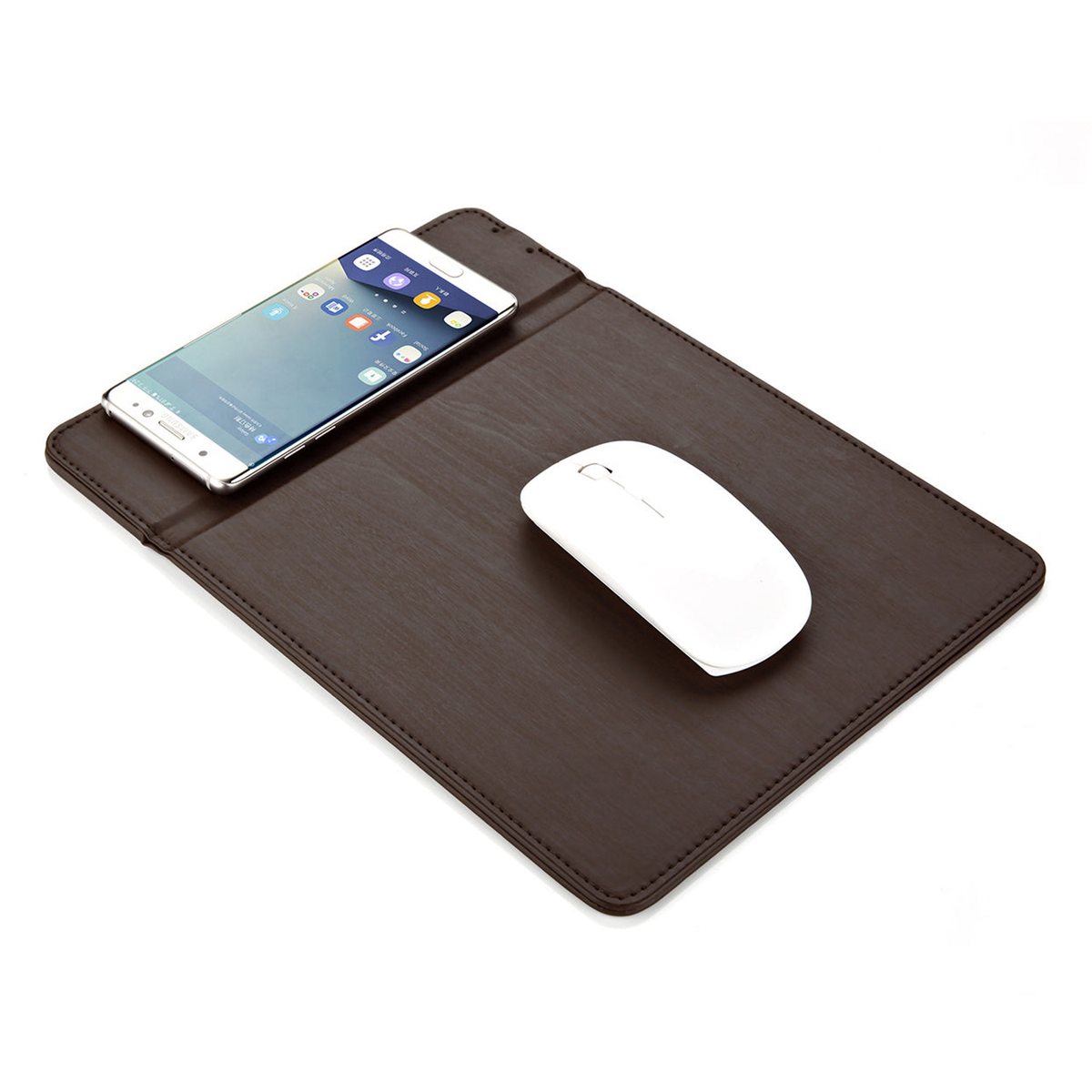 Wireless Charging Mouse Pad for Compatible Phones — view 1