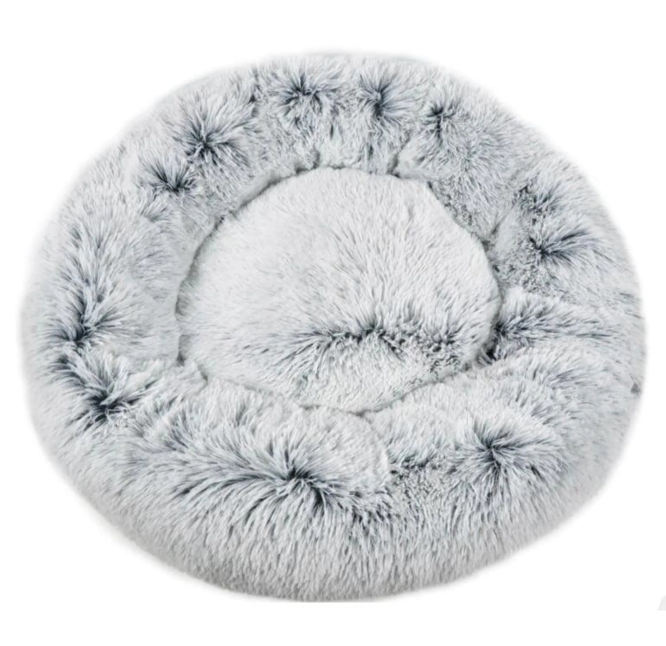 Plush Pet Bed with Gripper-Dot Base – 23 & 28 Inches