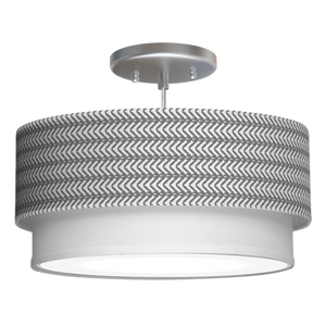 HOLLYWOOD TIERED DRUM PENDANT