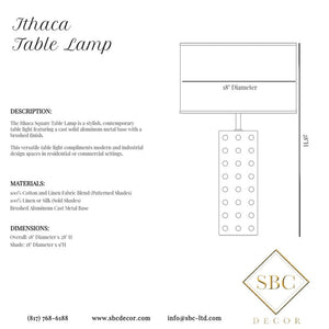 ITHACA TABLE LAMP