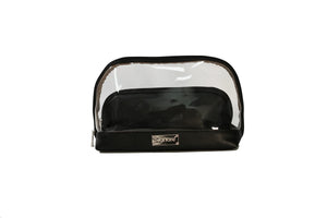 Clear Toiletry Bag Set 2 Bags