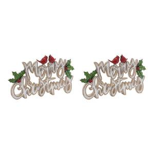 Merry Christmas Tabletop Sign