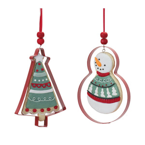 Metal Cookie Cutter Ornament