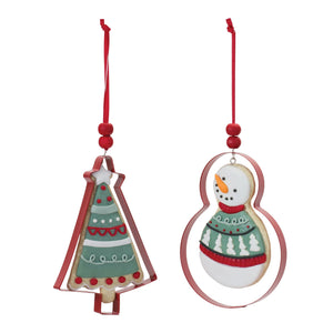 Metal Cookie Cutter Ornament