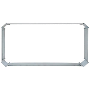 Metal Rectangular Raised Garden Bed