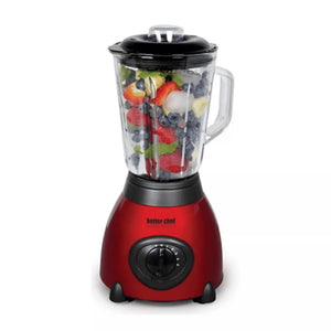 500-Watt Glass Jar Blender with Stainless Steel Base