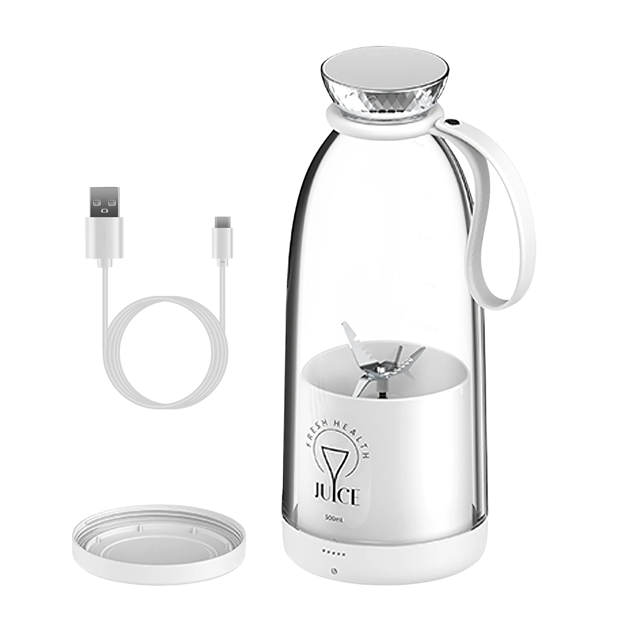2-in-1 16.9OZ Portable Fruit Blender