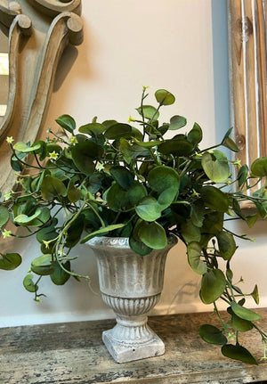 Cement Pedestal Planter Urn