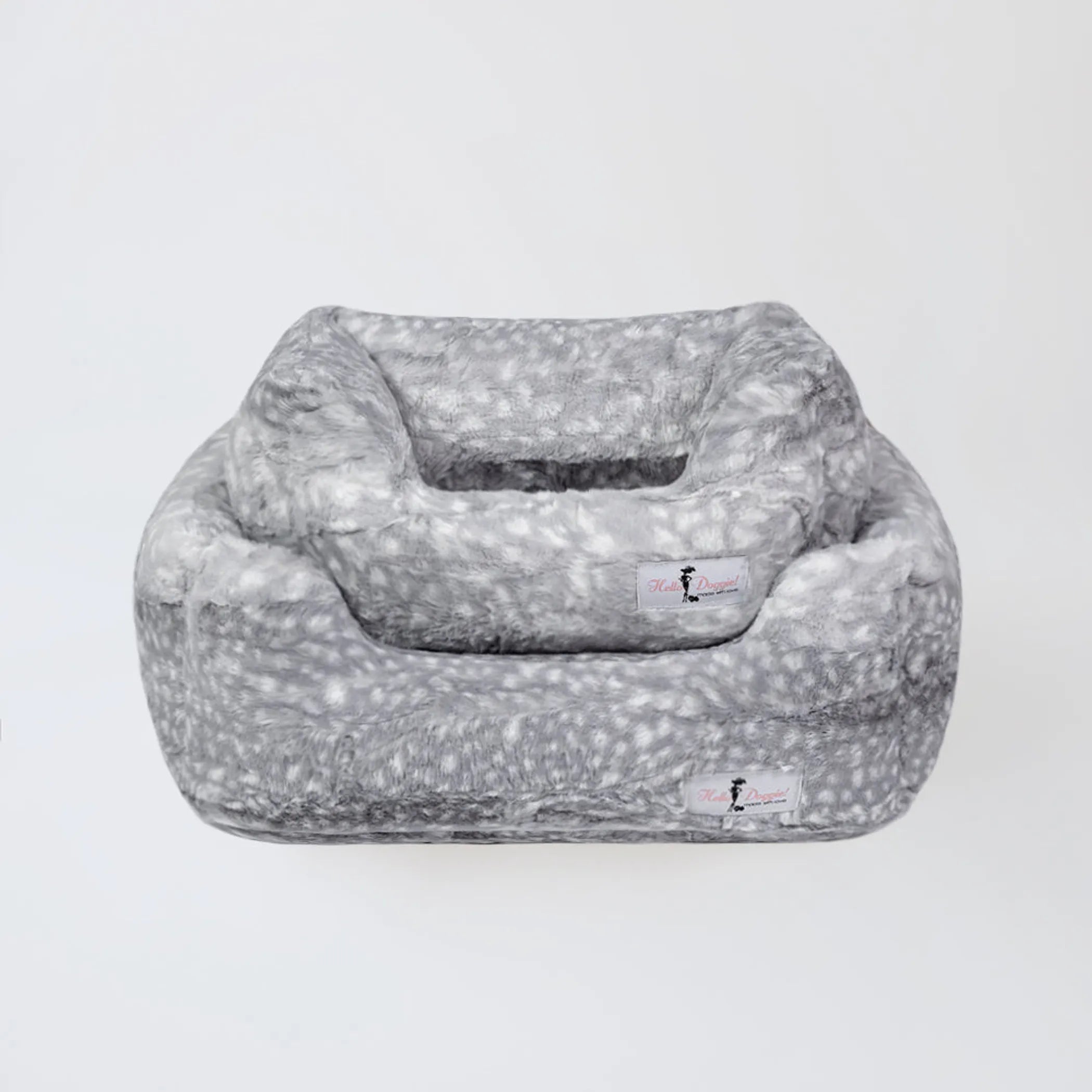 Reversible Plush Dog Bed – Soft Poly-Fiber Cushioning