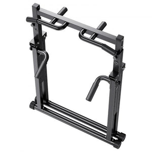 Pull Up Bar, 330LBS Capacity Portable Pullup Bar Station, Pullup Bars Free Standing with Triangular Structure & Heavy-Duty Steel Tube, 9 Level Height Adjustment Gravity Fitness for Arms, Back