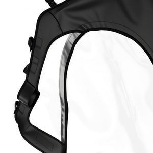 Cab Enclosure Upper Doors, Compatible with Polaris RZR XP 1000/XP Turbo 2014-2023, Soft Upper Doors, Windproof Upgraded Zipper UTV Soft Side Window Kit, Work with Side Mirrors and Windshields