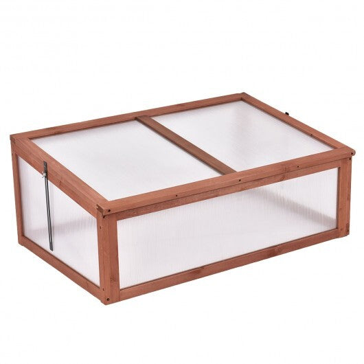 Outdoor Indoor Garden Portable Wooden Greenhouse