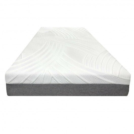 75L x 54W x 8H Memory Foam Mattress with Jacquard Fabric Cover-Queen Size