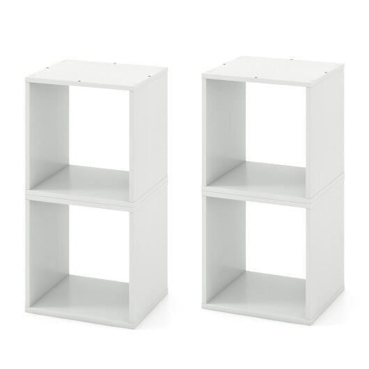 Cube Storage Organizer Set of 2-White