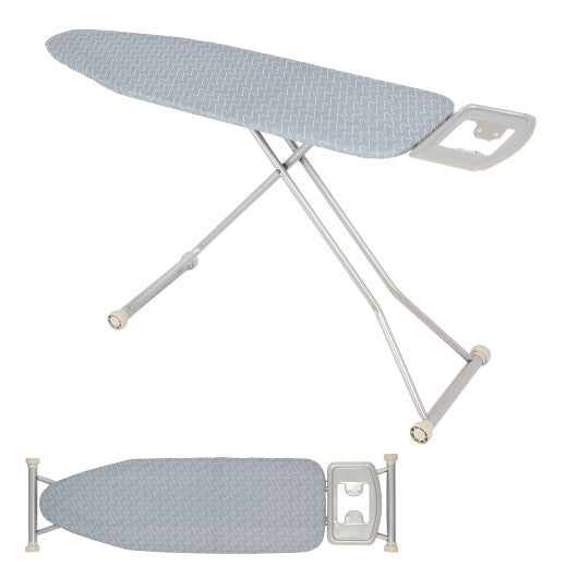 Ironing Board with Iron Rest and Removable Silver-Gray