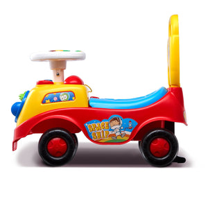 Ride On Push Car for Toddlers, Ages 1-3, Ride Racer, Sit to Stand Toddler Ride On Toy, Classic Kids Ride On Car with Music Steering Wheel, Horn & Under Seat Storage, Ride On Toy for Boys Girls