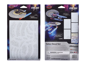 USS Cerritos NCC-75567 Aztec Decal Set "Star Trek: Lower Decks" (2020-2024) TV Series 1/1400 Scale by Polar Lights