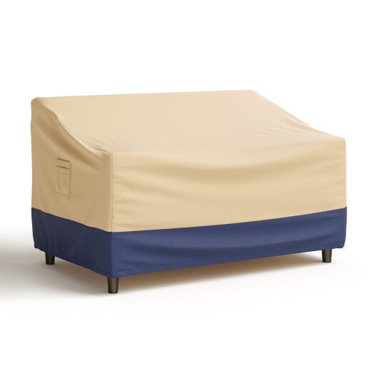 Patio Furniture Cover with Padded Handle and Click-Close Straps-90 x 50 x 32 inches