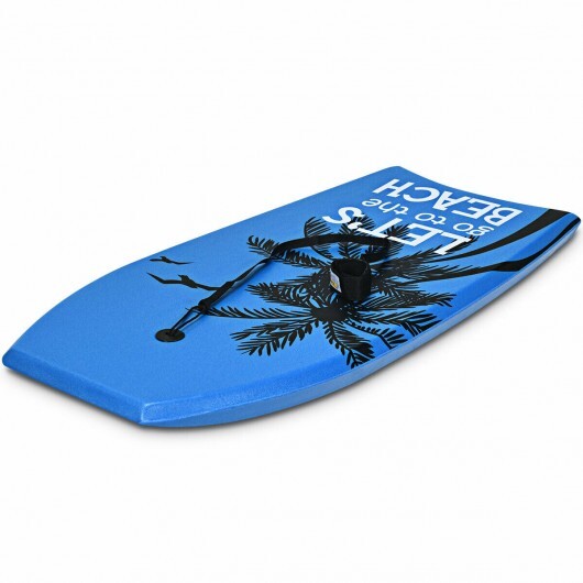 Super Lightweight Bodyboard Surfing with Leash EPS Core Boarding-L