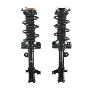 Front Shock Absorber Strut Assembly, 2Pcs Shock and Strut Assembly with Coil Spring, Compatible with 2007-2014 Honda CR-V, Automotive Replacement Struts, OE 272491/272492