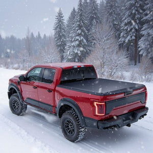 Soft Roll-Up Truck Bed Tonneau Cover, Compatible with 2015-2026 Chevy Colorado/GMC Canyon CREW SHOR, Fits 5.2 ft (5 ft 2 in/62 in) Bed, PVC Tonneau Cover with Three Aluminum Alloy Support Bars