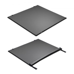 Soft Roll-Up Truck Bed Tonneau Cover, Compatible with 2017-2026 Honda Ridgeline, Fits 5 ft (5 ft 4 in/64 in) Bed, Triple-Layer Heavy-Duty PVC Tonneau Cover with Three Aluminum Alloy Support Bars
