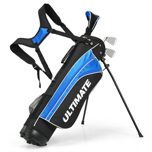 Junior Complete Golf Club Set For Age 8 to 10-Yellow