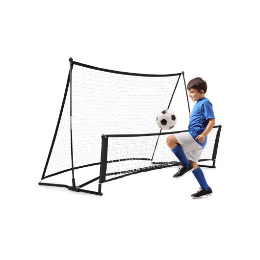 Soccer Rebounder Net with Carrying Bag - Portable Design