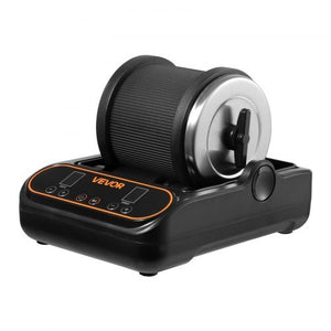 Rock Tumbler, 2 lb Rock Polishing Machine, Rocks Tumbling Kit with 4-Speed Adjustment, 1?9 Day Timer, PC Sound Reduction Cover & TPU Drum, Direct Drive Motor Rocks Polishing, Quiet Operation