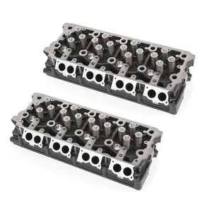 Cylinder Head Assembled, Engine Cylinder Head Assembly Replacement 6.4L, Cast Iron Cylinder Head Fit for 08-10 Ford F250 F350 F450 F550