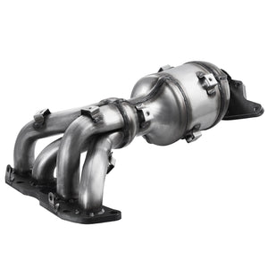 Catalytic Converter, Compatible with Nissan Altima 2007 2008 2009 2010 2011 2012 2013 2.5L L4, Front, Replacement OE 674-933, Stainless Steel High Flow Converter, for Exhaust Gas Purification