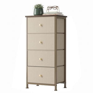 4-drawer storage cabinet - suitable for bedrooms, living rooms, and wardrobes