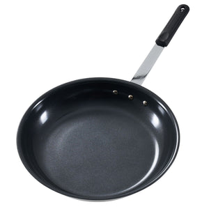 Ceramic Nonstick Egg Pan, Aluminum Frying Pan with Stainless Steel Base, Oven Safe, Dishwasher Safe Skillet