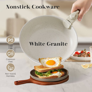 12 POTS and pans set, non-stick kitchen cookware set