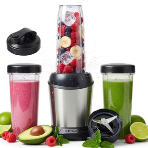 Moothie Blender, Countertop Blenders for Kitchen with 23 34 60oz BPA-Free Portable Cups, Professional Smoothie Maker with Four Programs for Shake