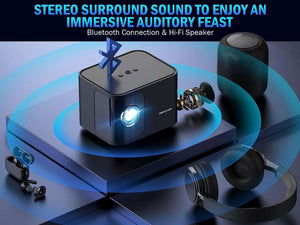 5G WiFi Mini Bluetooth Projector