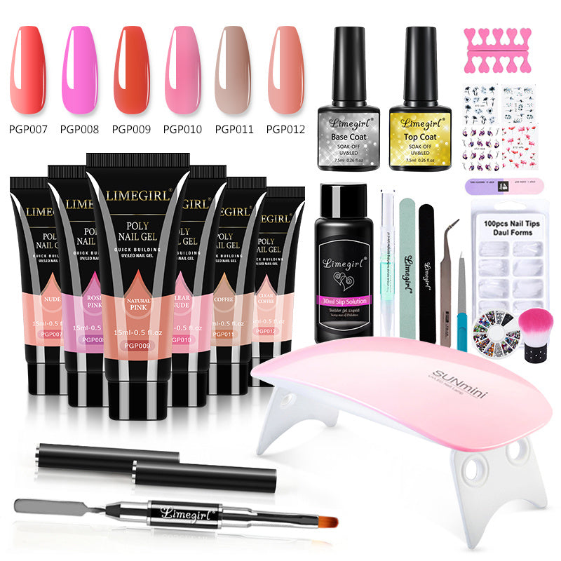 Fingernail Gel Polish Set
