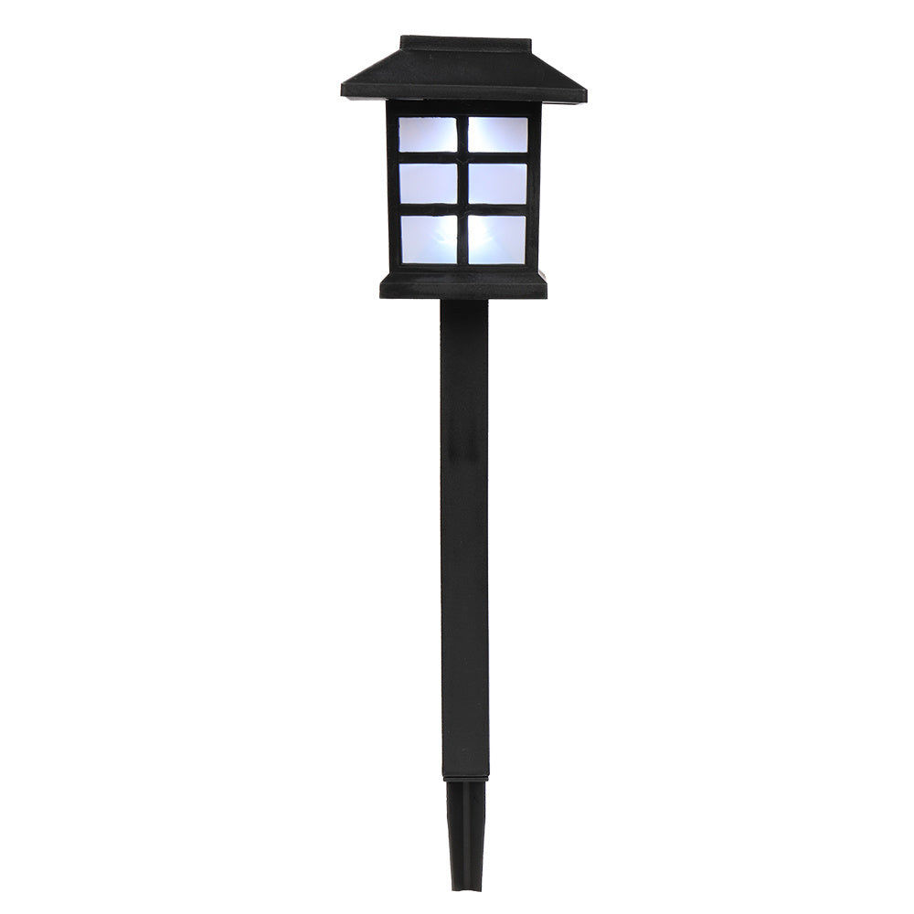 6pcs White LED Solar Lantern Torch Light Set