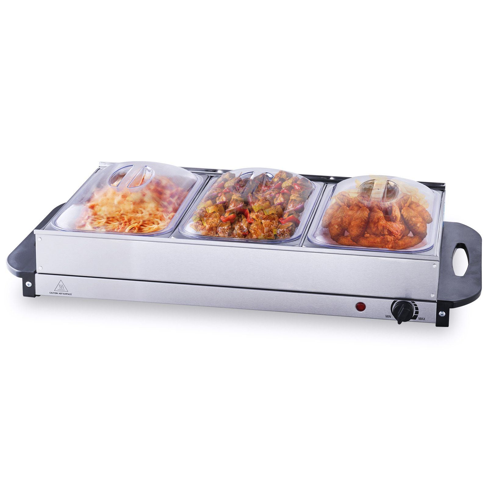 Electric Buffet Server & Food Warmer with Temp Control