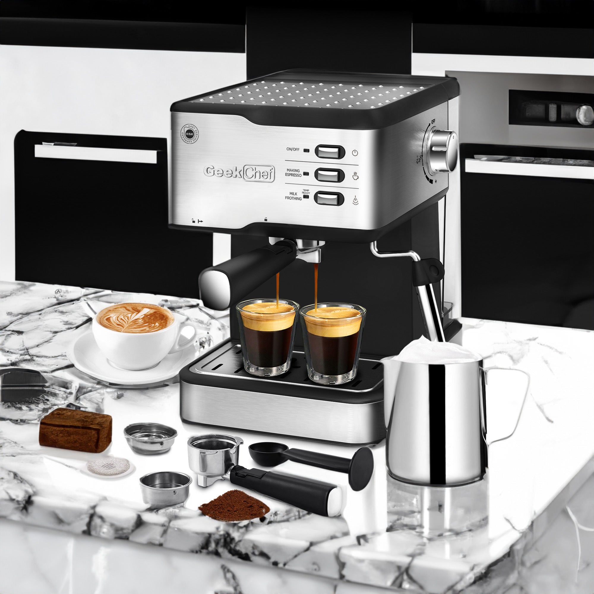 Geek Chef Espresso Machine