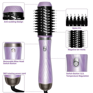 5 in 1 Detachable Hair Brush Dryer