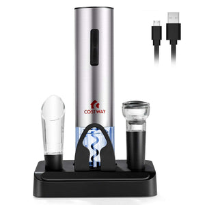 6-in-1 Electric Wine Bottle Opener Set