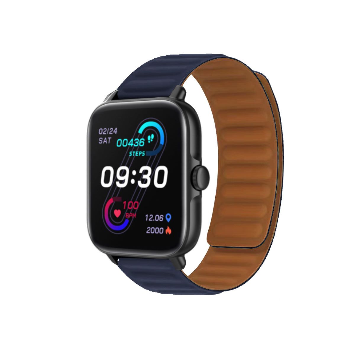 Smart Watch With Magnetic Belt
