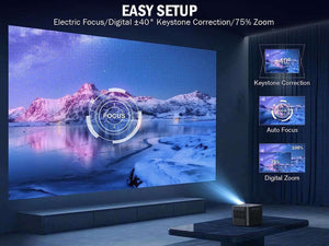 5G WiFi Mini Bluetooth Projector