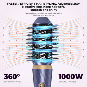 5 in 1 Detachable Hair Brush Dryer